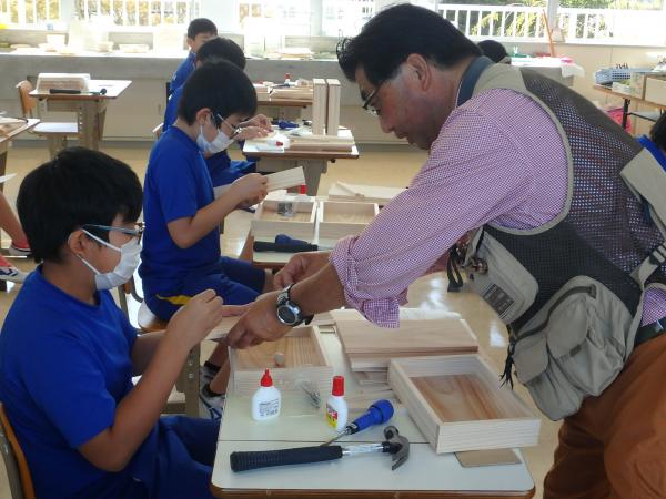 令和5年木工教室(富岡小学校)