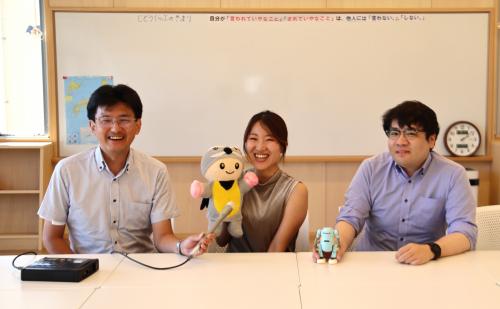 とみっぴーラジオ9月放送の出演者の写真
