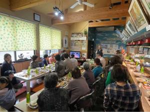 福島市および県北地区在住富岡町民自治会　芋煮会の写真