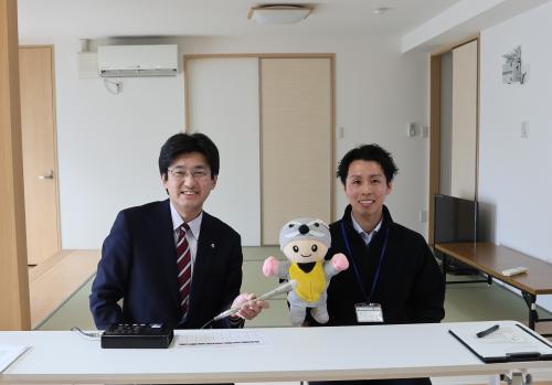 とみっぴーラジオ1月放送の出演者の写真