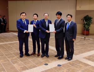 公明党復興加速化本部へ要望書手交