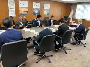 経済産業省への要望活動の様子