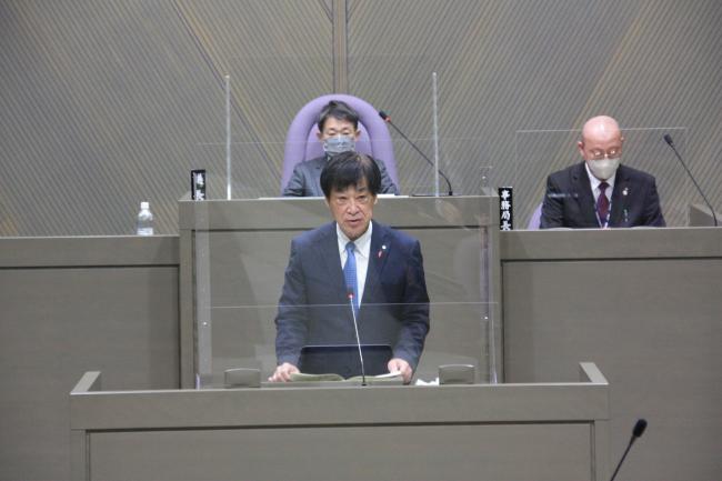 令和7年12月定例会　町長