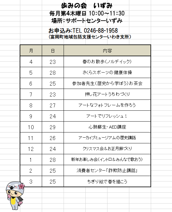 歩みの会　いずみ