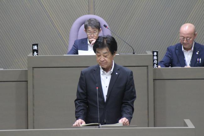 令和8年6月定例会　町長