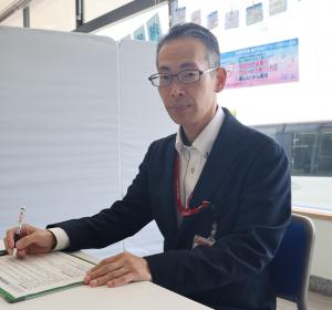 集落支援員を委嘱された三好局長
