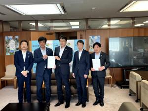 国土交通省への要望の様子