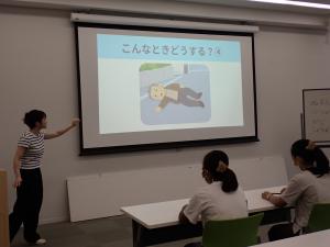 第3回のにほんご教室の様子