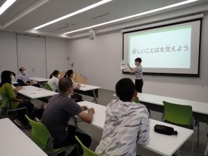 第3回のにほんご教室の様子