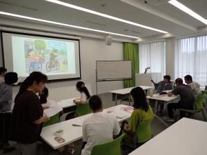 第3回のにほんご教室の様子